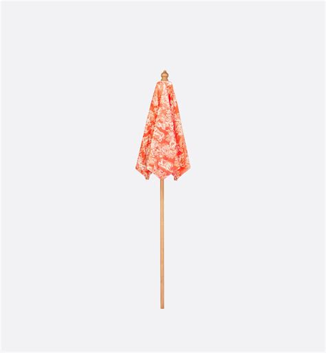 Parasol Fluorescent Orange Dioriviera 2022 Toile de Jouy 